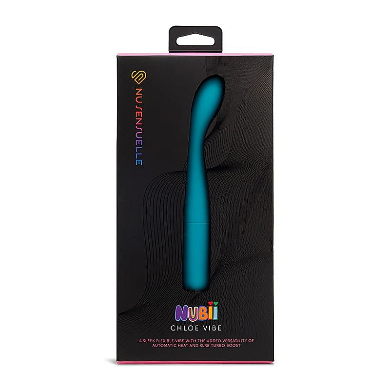 Nu Sensuelle Chloe Nubii Slim G-Spot Vibrator with Turbo and Heat - G-Spot Vibrators
