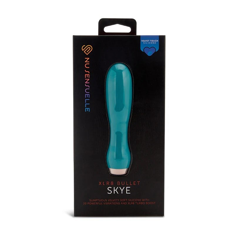 Nu Sensuelle Skye Velvet Touch Bullet Vibrator With Turbo Boost - - Bullet Vibrators