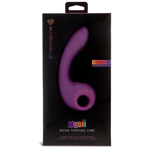 Nu Sensuelle Raine Nubii G Spot Vibrator With Tapper Purple