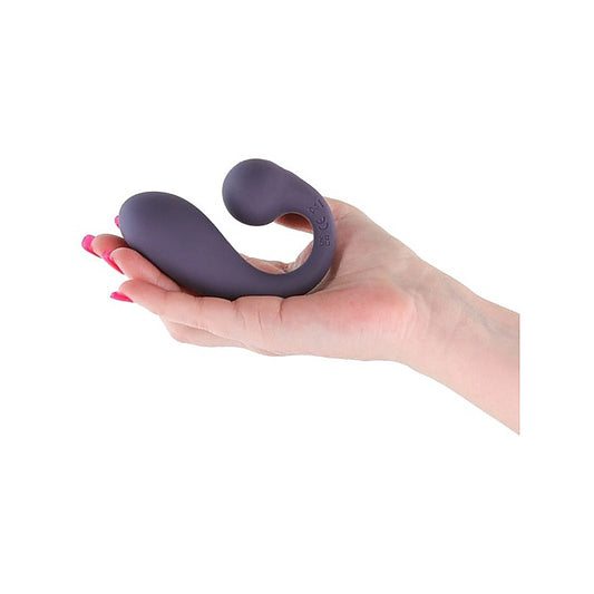 NS Novelties Secrets Maple Clitoral & G Spot Vibrator Gray - G-Spot Vibrators