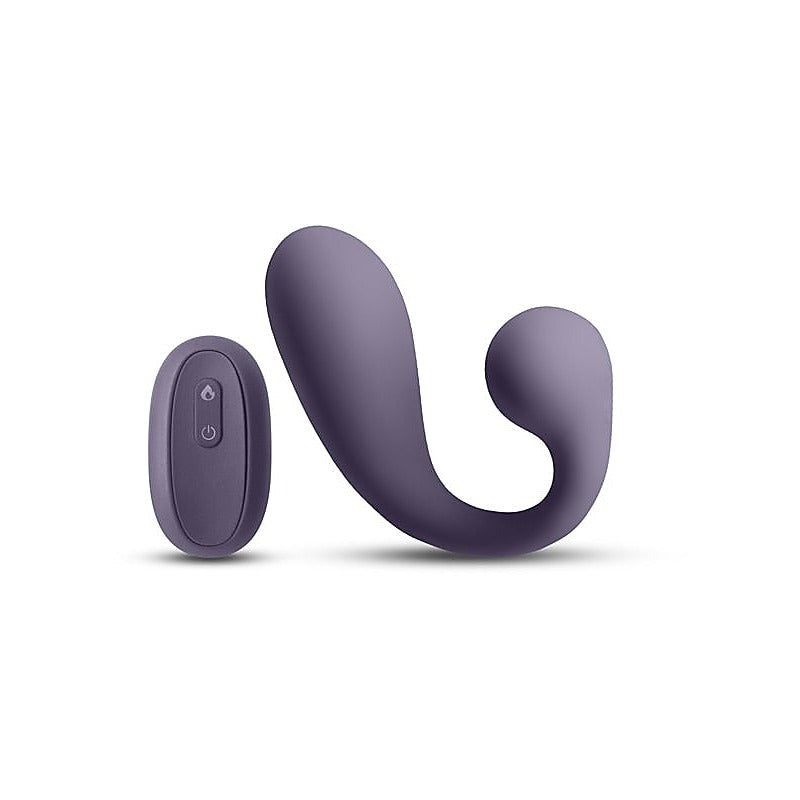 NS Novelties Secrets Maple Clitoral & G Spot Vibrator Gray - G-Spot Vibrators
