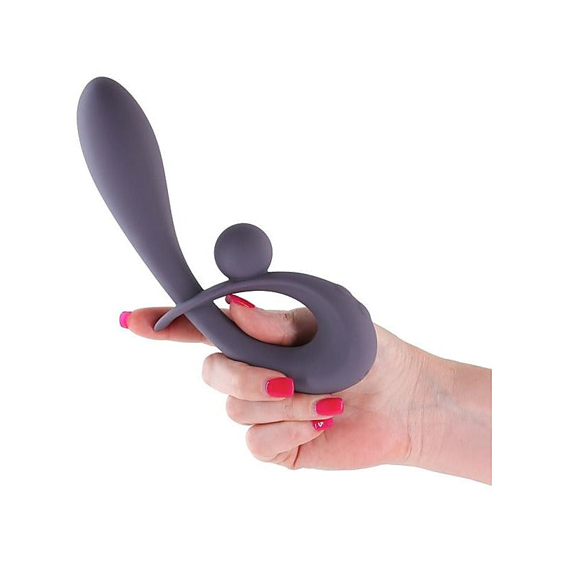 NS Novelties Secrets Forte G Spot Vibrator Gray - G-Spot Vibrators