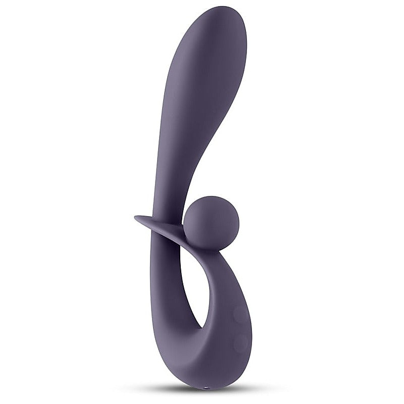 NS Novelties Secrets Forte G Spot Vibrator Gray - G-Spot Vibrators
