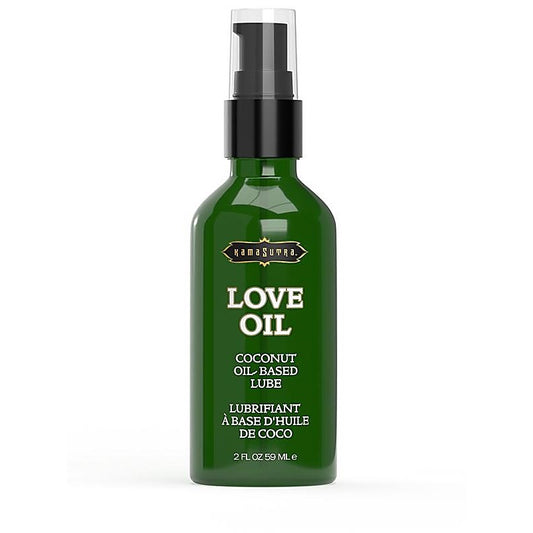 Kama Sutra LOVE OIL Coconut Oil Based Lube & Body Glide 59 ml - Massage Oils and Lubricants