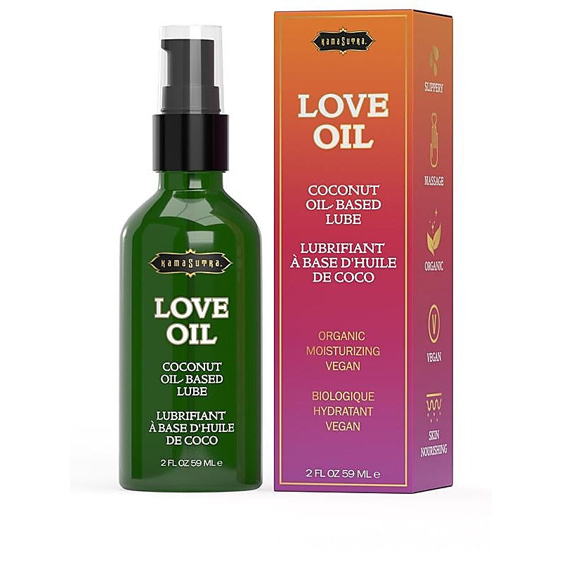 Kama Sutra Love Oil Coconut Oil Based Lube - Massage Oils and Lubricants