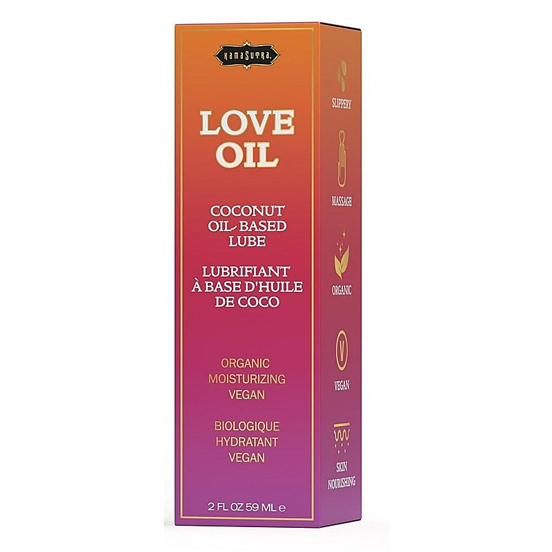 Kama Sutra Love Oil Coconut Oil Based Lube - Massage Oils and Lubricants