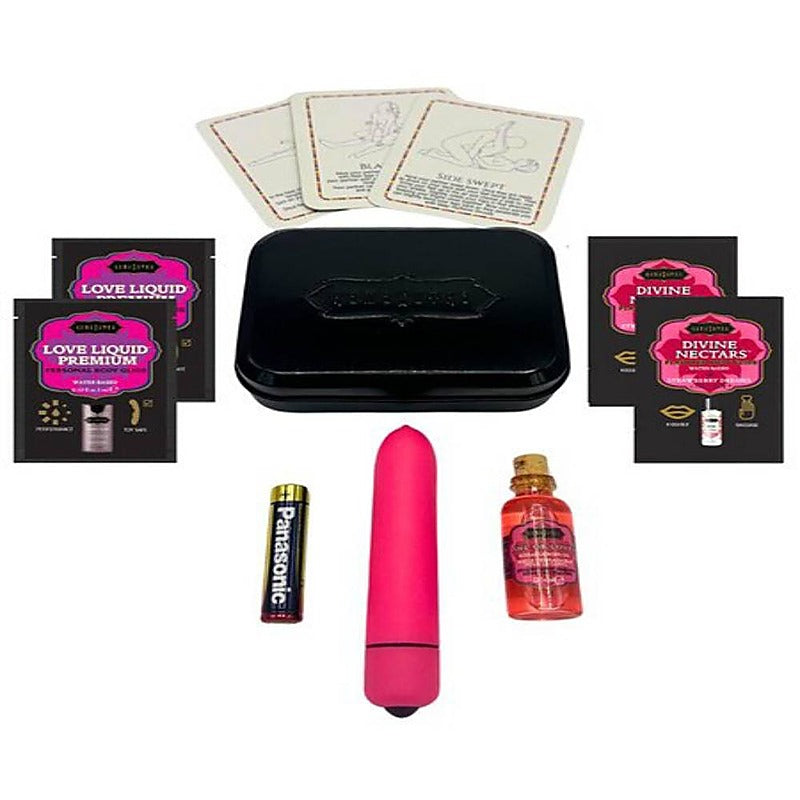 Kama Sutra Weekender Vibrator And Massage Oils Kit - Sex Kits