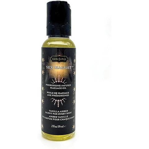 Sex Magnet Vanilla Amber Massage Oil By Kama Sutra - Massage Oils and Lubricants
