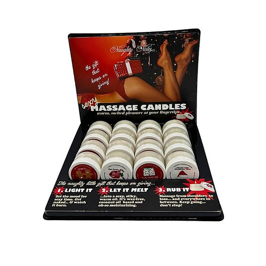 Kama Sutra Holiday Massage Candle Prepack Tray