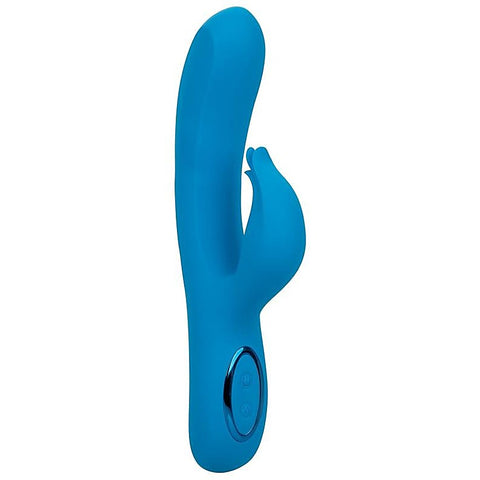 California Exotics Azure Collection Flutter G Spot Rabbit Massager - Rabbit Vibrators