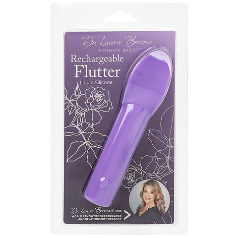 California Exotics Dr Laura Berman Rechargeable Flutter Massager - Clit Ticklers and Pulsators