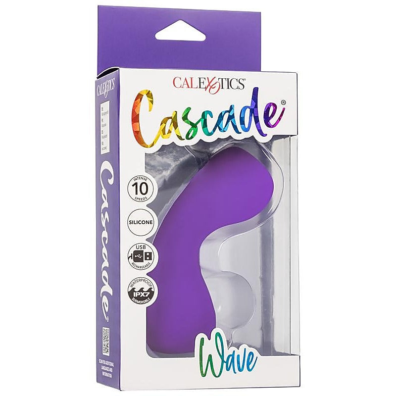 Cascade Wave Waterproof Silicone Massager - Personal Massagers