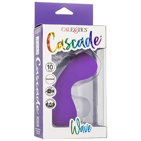 Cascade Wave Waterproof Silicone Massager - Personal Massagers
