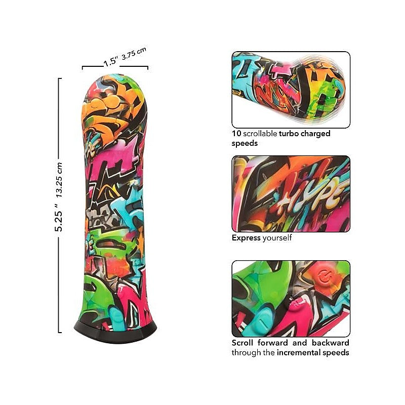 California Exotics Hype Mini G 10 Speed G Spot Massager Vibrator - G-Spot Vibrators
