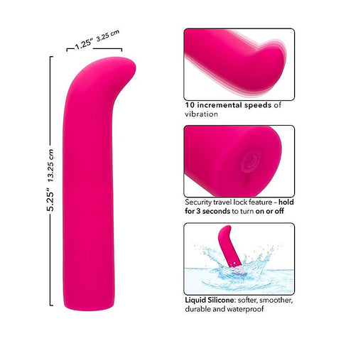 California Exotics Rechargeable Classic Chic Mini G Spot Vibrator