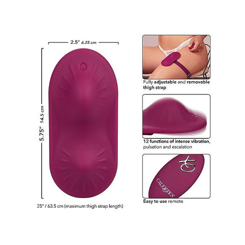 California Exotics Dual Rider Remote Control Grinder Massager - Remote Control Vibrators