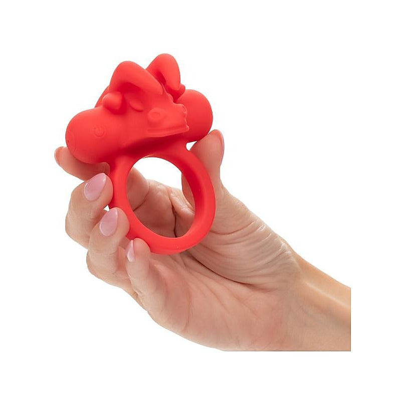 Matador Silicone Rechargeable Erection Enhancer Cock Ring - Vibrating Cock Rings