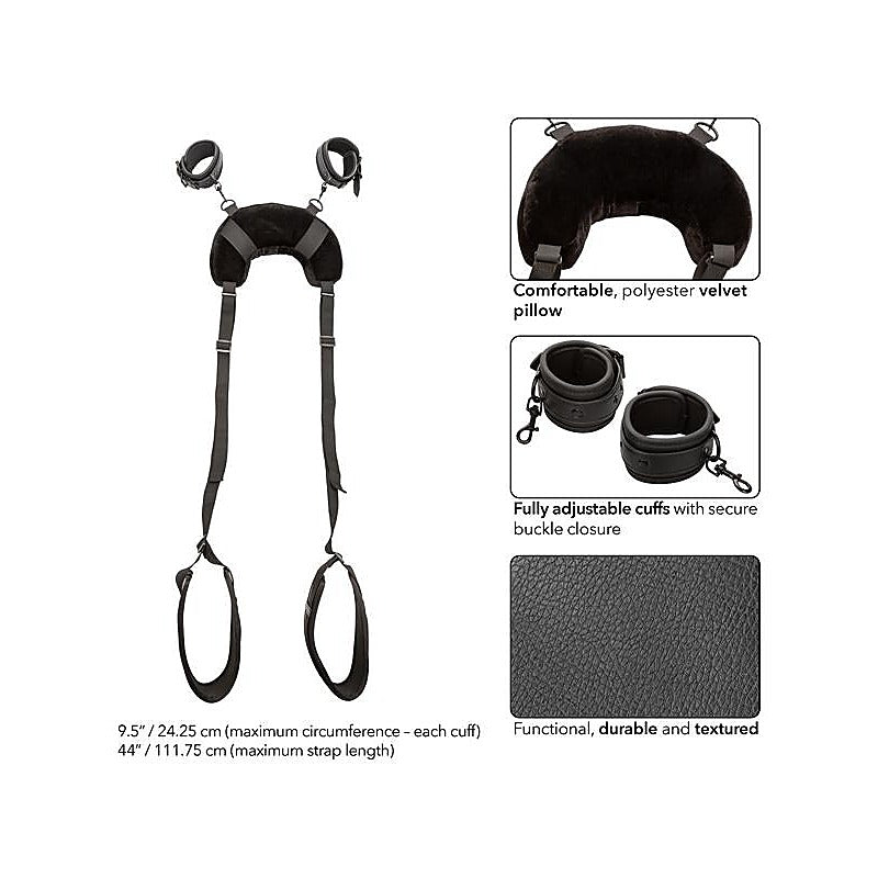California Exotics Nocturnal Collection Position Strap With Pillow - Cuffs And Restraints
