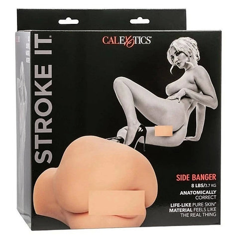 California Exotics Stroke It Side Banger Realistic Male Masturbator