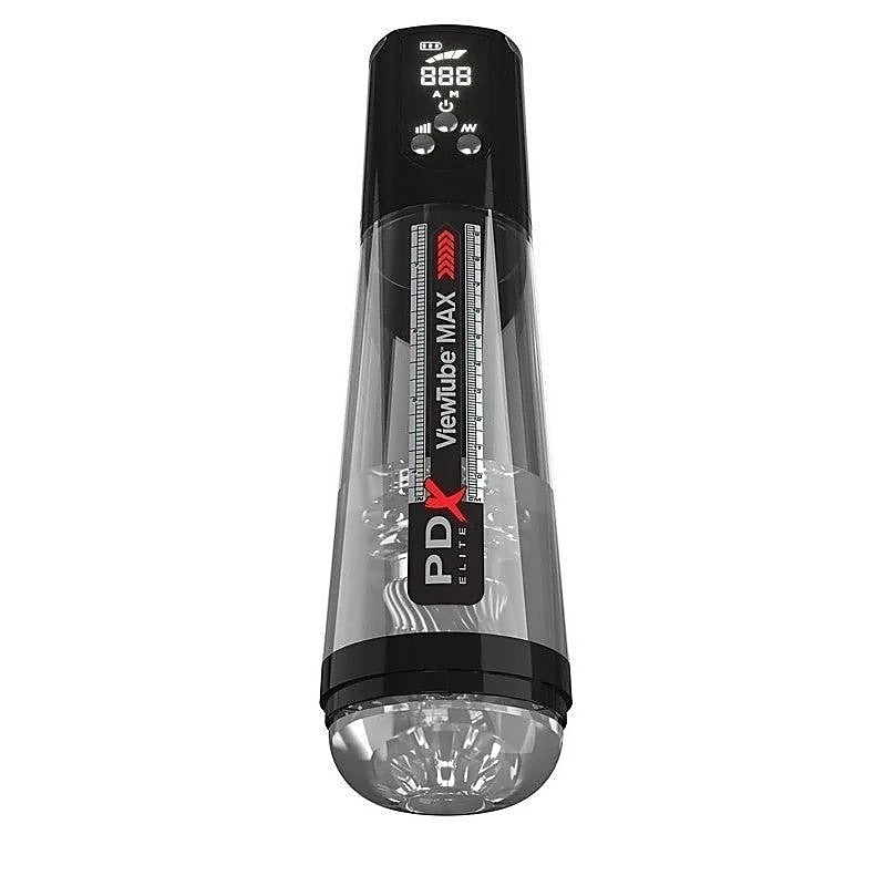 Pdx Elite Viewtube Max View Rechargeable Stroker - Masturbators and Strokers