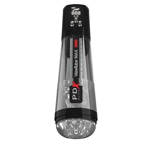 Pdx Elite Viewtube Max View Rechargeable Stroker - Masturbators and Strokers