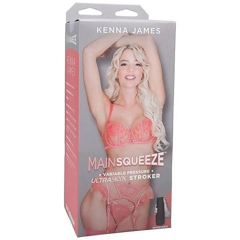 Main Squeeze Kenna James ULTRASKYN Realistic Pussy Stroker Vanilla