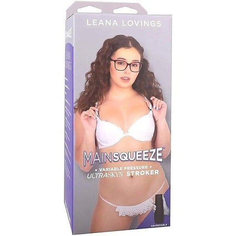 Main Squeeze Leana Lovings ULTRASKYN Pussy Masturbator Vanilla