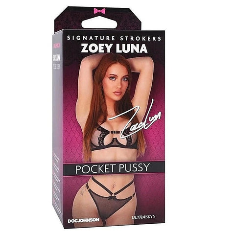 Zoey Luna Ultraskyn Pocket Pussy Masturbator By Doc Johnson - Masturbators and Strokers