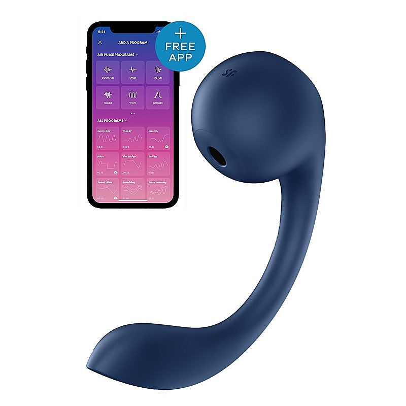 Pro Plus Wave 4 Air Pulse Vibrator By Satisfyer - Clit Ticklers and Pulsators