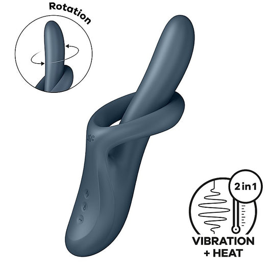 Satisfyer Heat Flex 4 Multi Functions G Spot Vibrator - G-Spot Vibrators