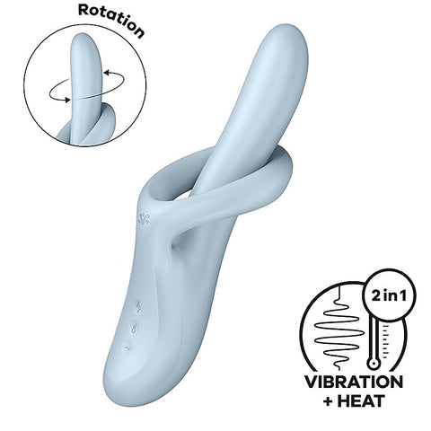 Heat Flex 4 Multi Functions G Spot Vibrator By Satisfyer - G-Spot Vibrators