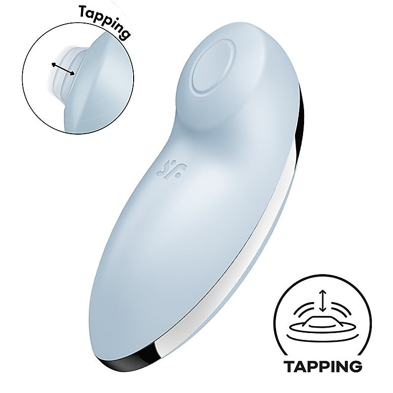 Tap And Climax 2 Clitoral Massager By Satisfyer - Clit Ticklers and Pulsators