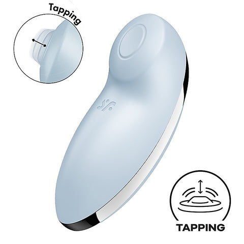 Tap And Climax 2 Clitoral Massager By Satisfyer - Clit Ticklers and Pulsators