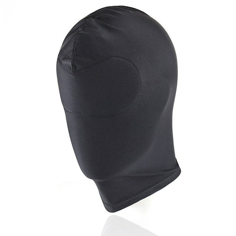 Bdsm Play Spandex Hood With Padded Blindfold By Bdstyle - Bondage Hoods