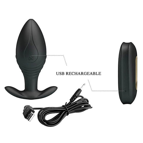 Pretty Love Royal Pleasure Regina 12 Functions Anal Vibrator - Anal Vibrators