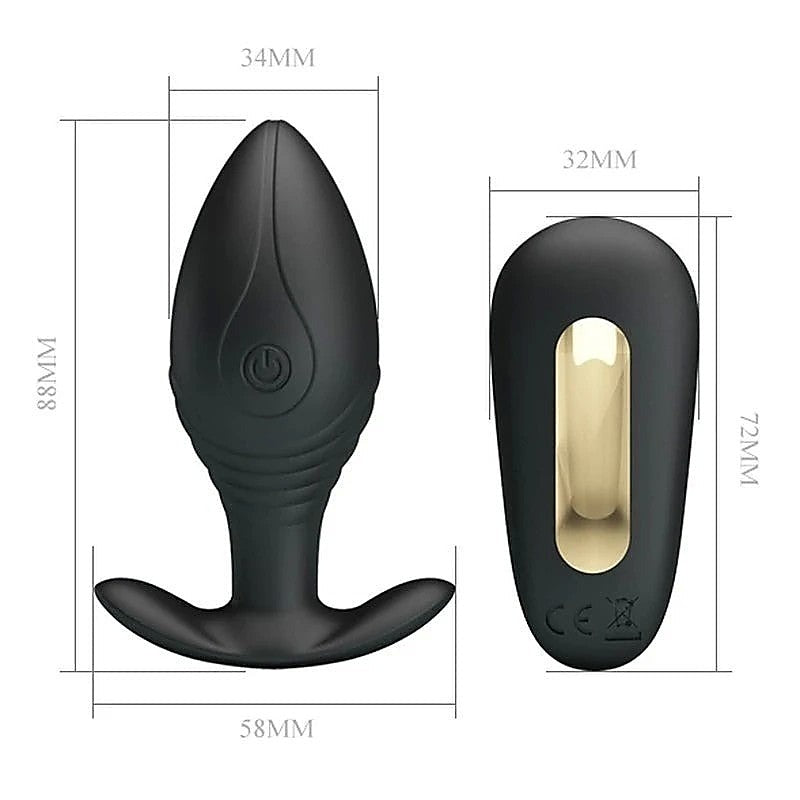Pretty Love Royal Pleasure Regina 12 Functions Anal Vibrator - Anal Vibrators