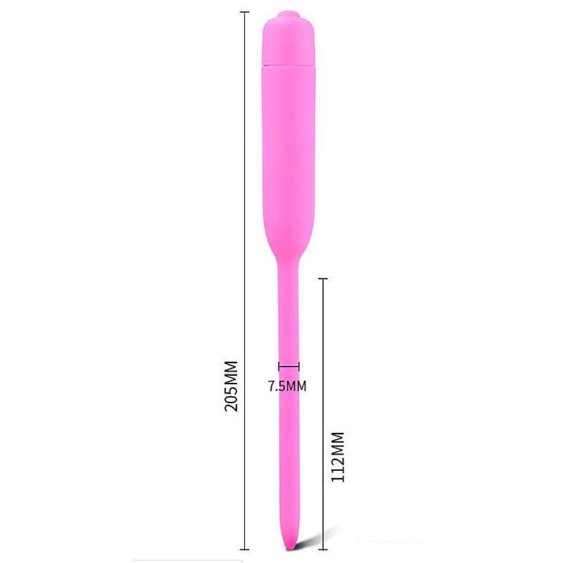 Silicone Vibrator Urethral Sounds Penis Plug By Bdstyle - Urethral Sounds
