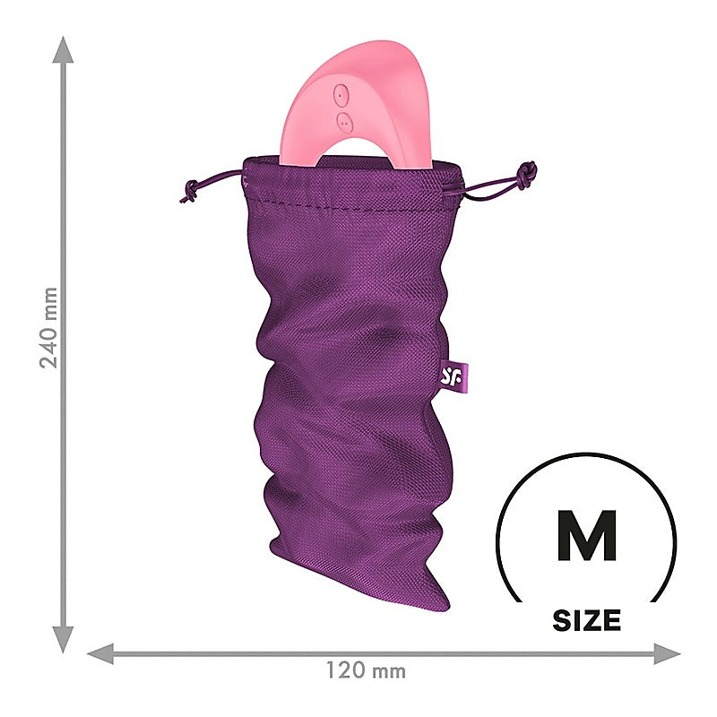Treasure Sex Toy Storage Bag Violet By Satisfyer - Vibrator Accessories
