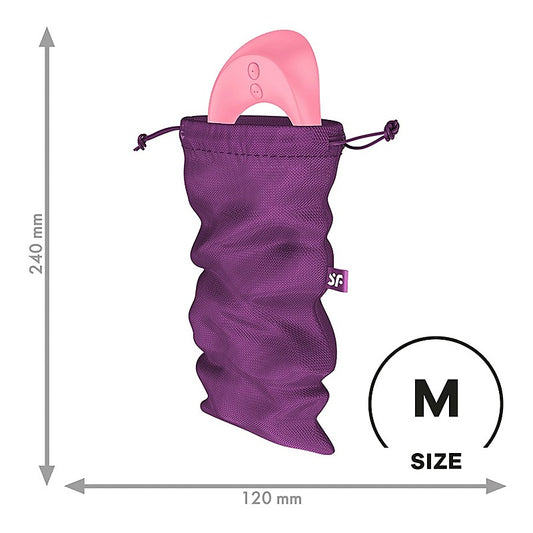 Satisfyer Treasure Sex Toy Storage Bag Violet - Vibrator Accessories
