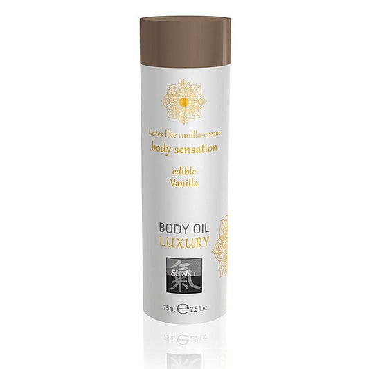 Hot Production SHIATSU Luxury Edible Body Massage Oil 75 ml