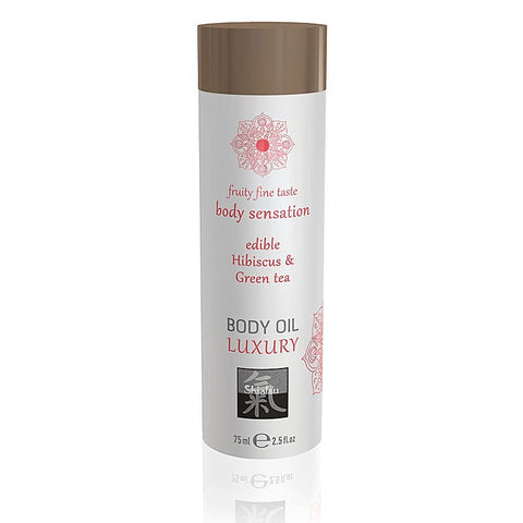 Shiatsu Luxury Edible Body Massage Oil By Hot Ero - Massage Oils and Lubricants