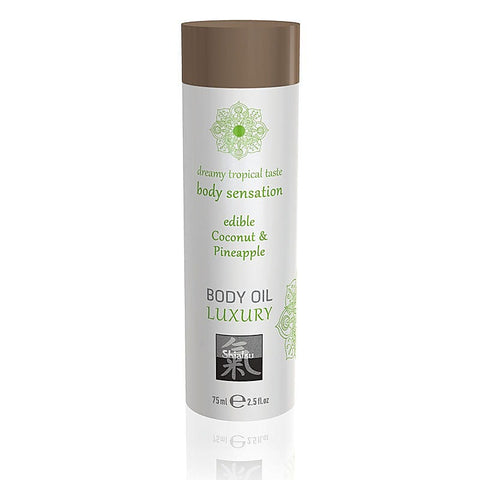 Shiatsu Luxury Edible Body Massage Oil By Hot Ero - Massage Oils and Lubricants
