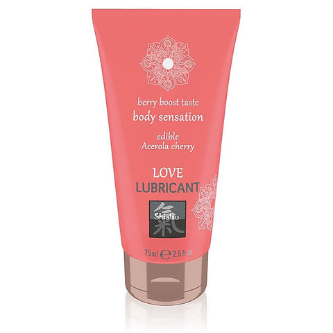 Hot Production SHIATSU Edible Love Adult Lubricant 75ml