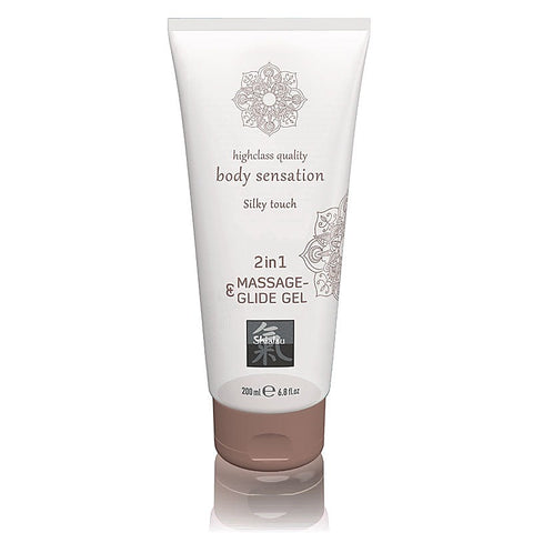 Shiatsu 2 In 1 Massage And Glide Gel By Hot Ero - Massage Oils and Lubricants