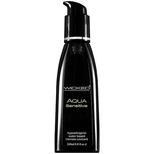 Wicked Aqua Sensitive Water Based Lubricant 240ml