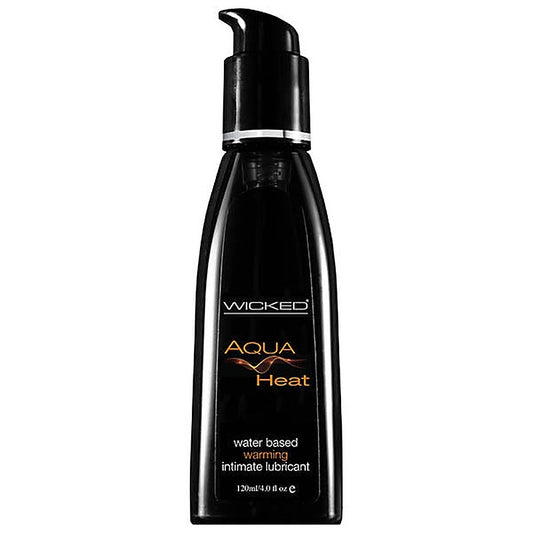 Wicked Aqua Heat Water Based Warming Lubricant 120ml