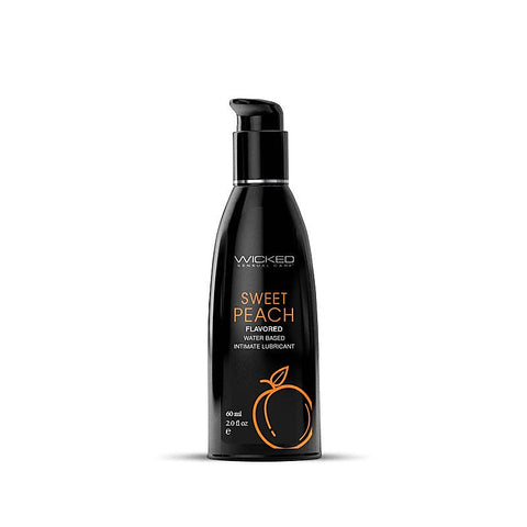 Wicked Aqua Water Based Flavoured Lubricant 60Ml - Water Based Lubes
