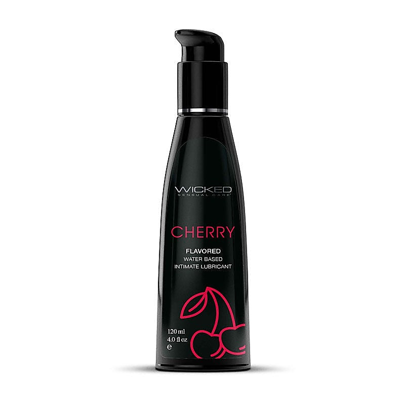 Wicked Aqua Flavoured Water Based Adult Lubricant 120 Ml - Water Based Lubes