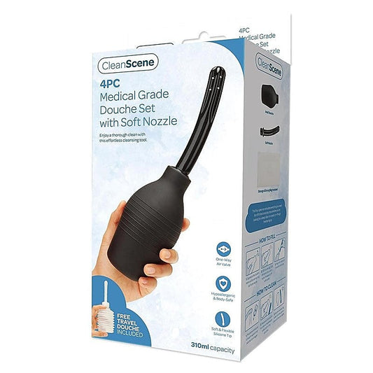 Portable Hygiene Solution - CleanScene Douche Set - Enemas and Douches