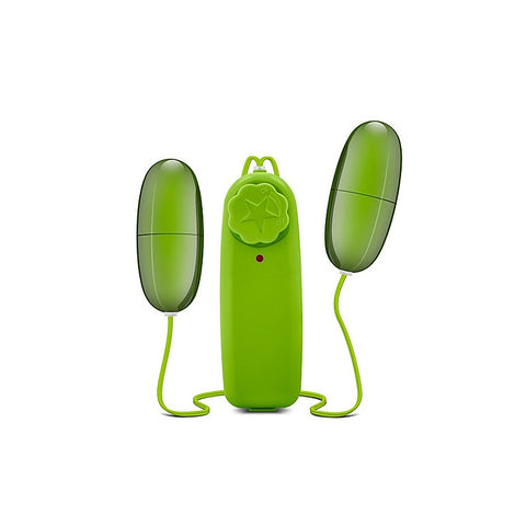 Blush Novelties B Yours Double Pop Dual Vibrating Love Eggs
